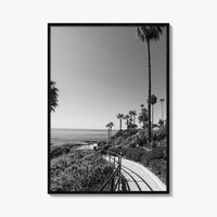 Laguna Beach Black and White Fine Art Photo Print, Orange County, California, USA