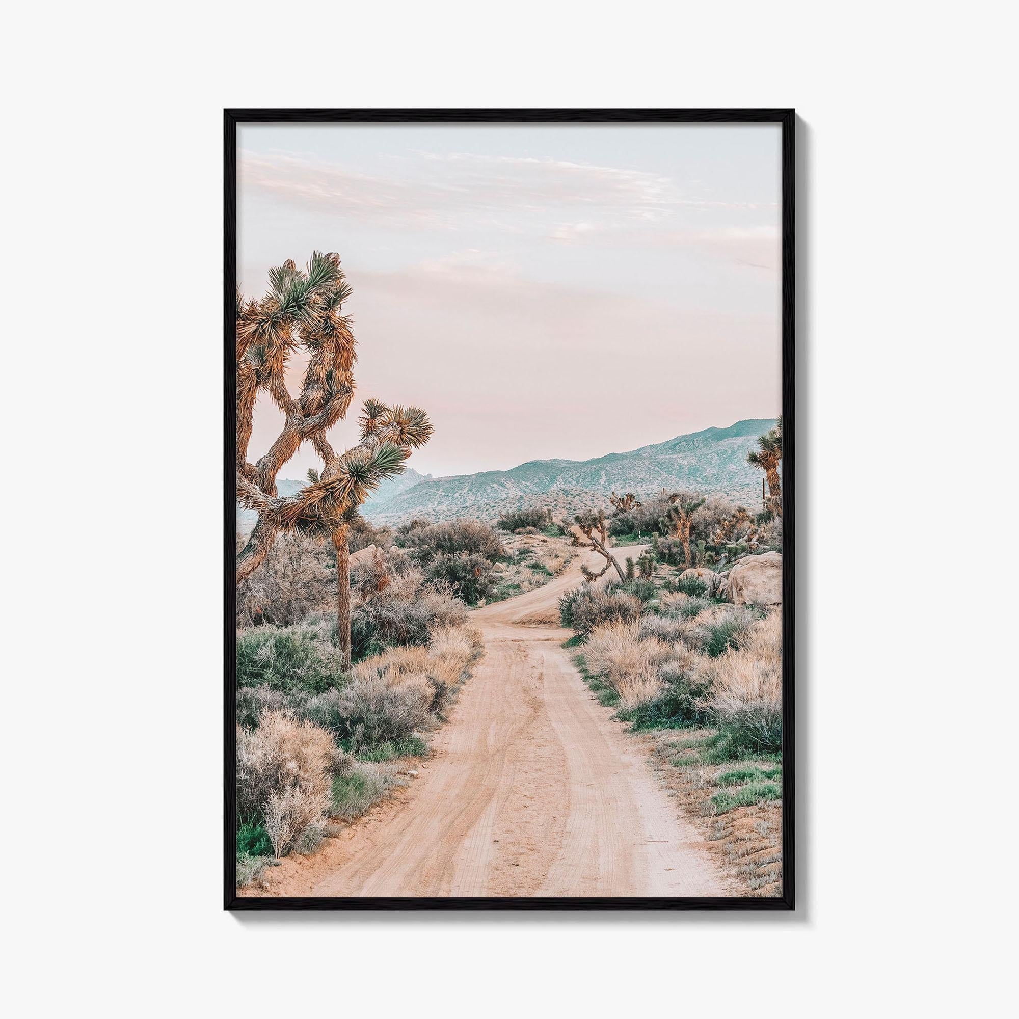 Joshua Tree National Park Fine Art Photo Print, Pioneertown Mountains Preserve, Mojave Desert Poster