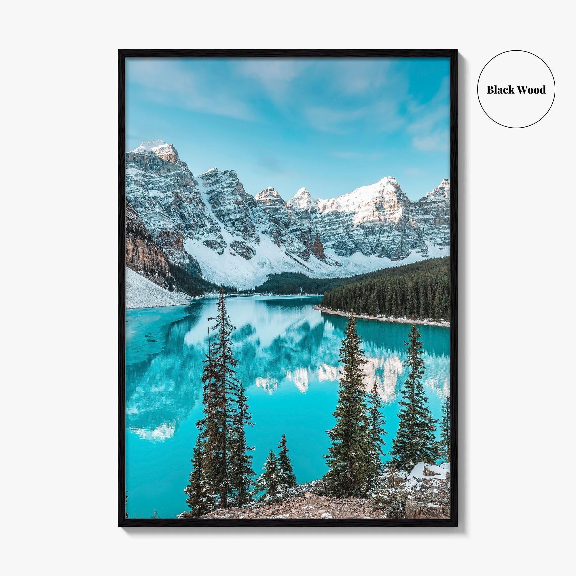 Moraine Lake Fine Art Photo Print, Banff National Park Poster
