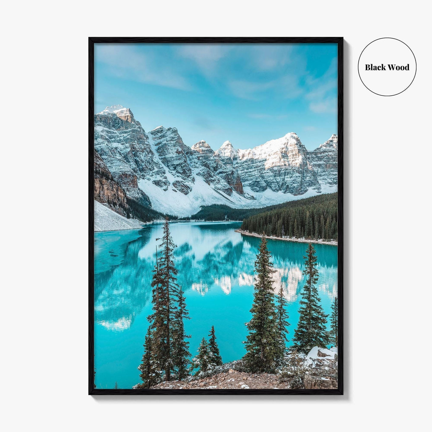 Moraine Lake Fine Art Photo Print, Banff National Park Poster