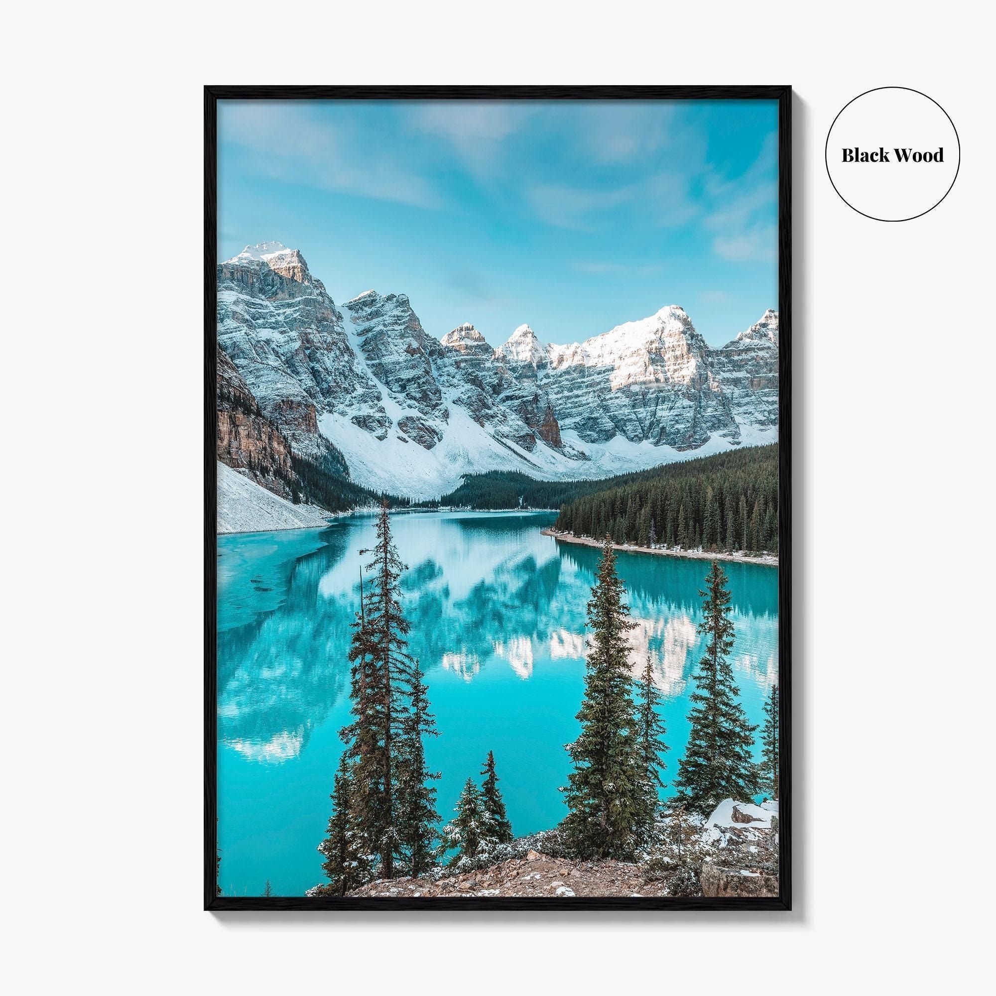 Moraine Lake Fine Art Photo Print, Banff National Park Poster