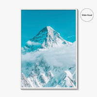 K2 Fine Art Photo Print, Concordia, Karakoram, Gilgit-Baltistan, Pakistan, Panoramic Wall Poster