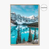 Moraine Lake Fine Art Photo Print, Banff National Park Poster