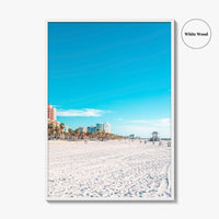 Clearwater Beach Fine Art Photo Print, Florida Wall Poster, USA