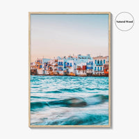Mykonos Fine Art Photo Print, Little Venice, Greece Wall Art, Aegean Sea