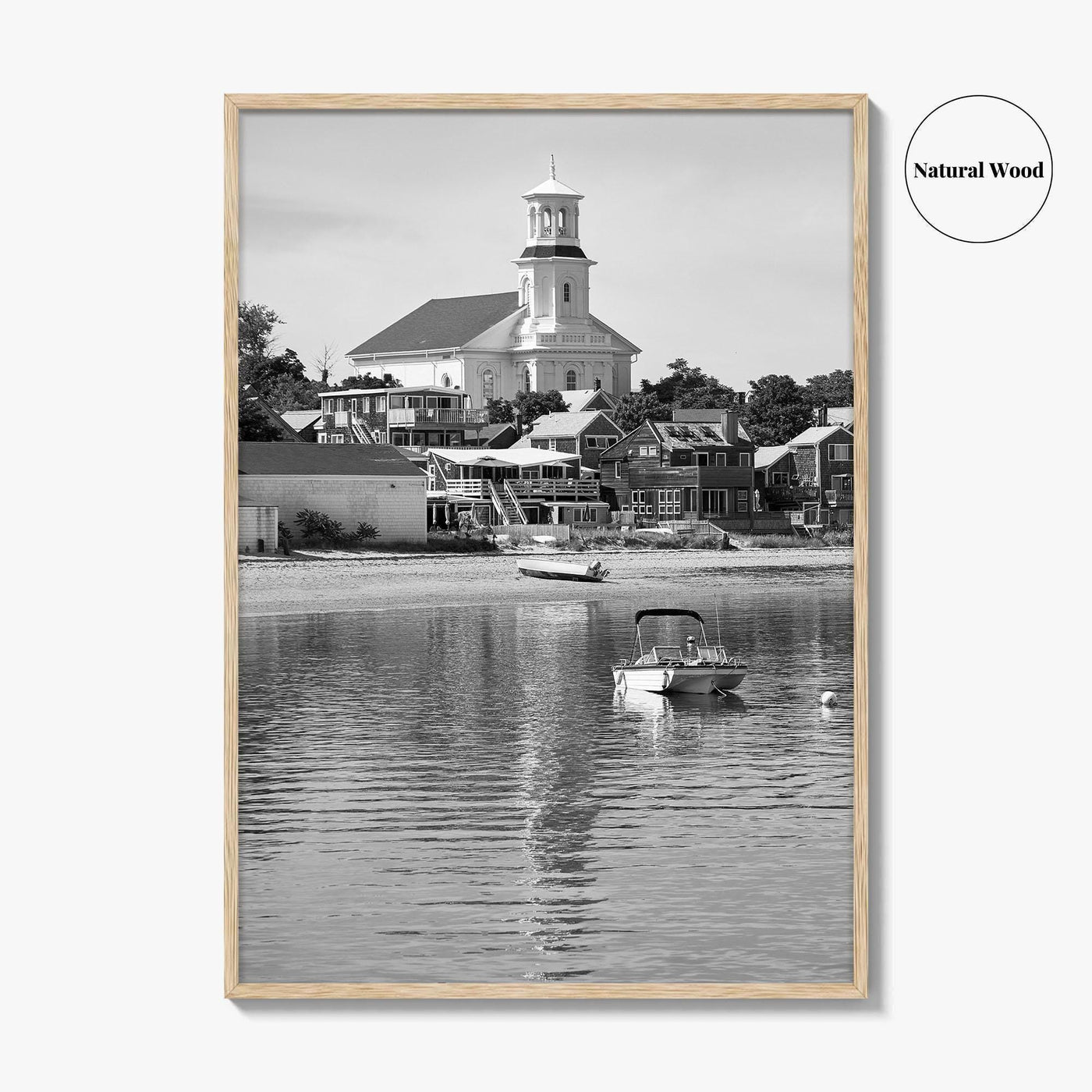 Cape Cod Black and White Fine Art Photo Print, Provincetown Massachusetts Poster