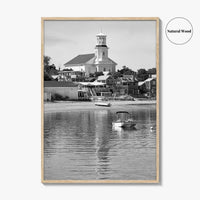 Cape Cod Black and White Fine Art Photo Print, Provincetown Massachusetts Poster