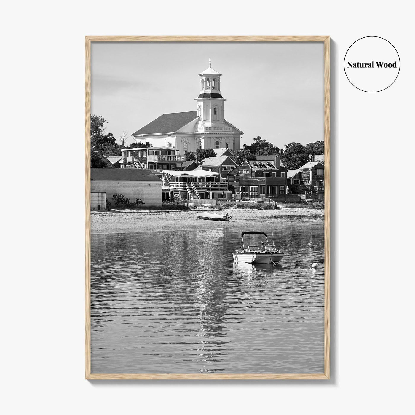 Cape Cod Black and White Fine Art Photo Print, Provincetown Massachusetts Poster