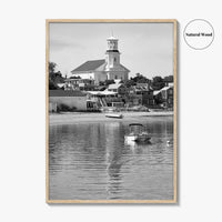 Cape Cod Black and White Fine Art Photo Print, Provincetown Massachusetts Poster