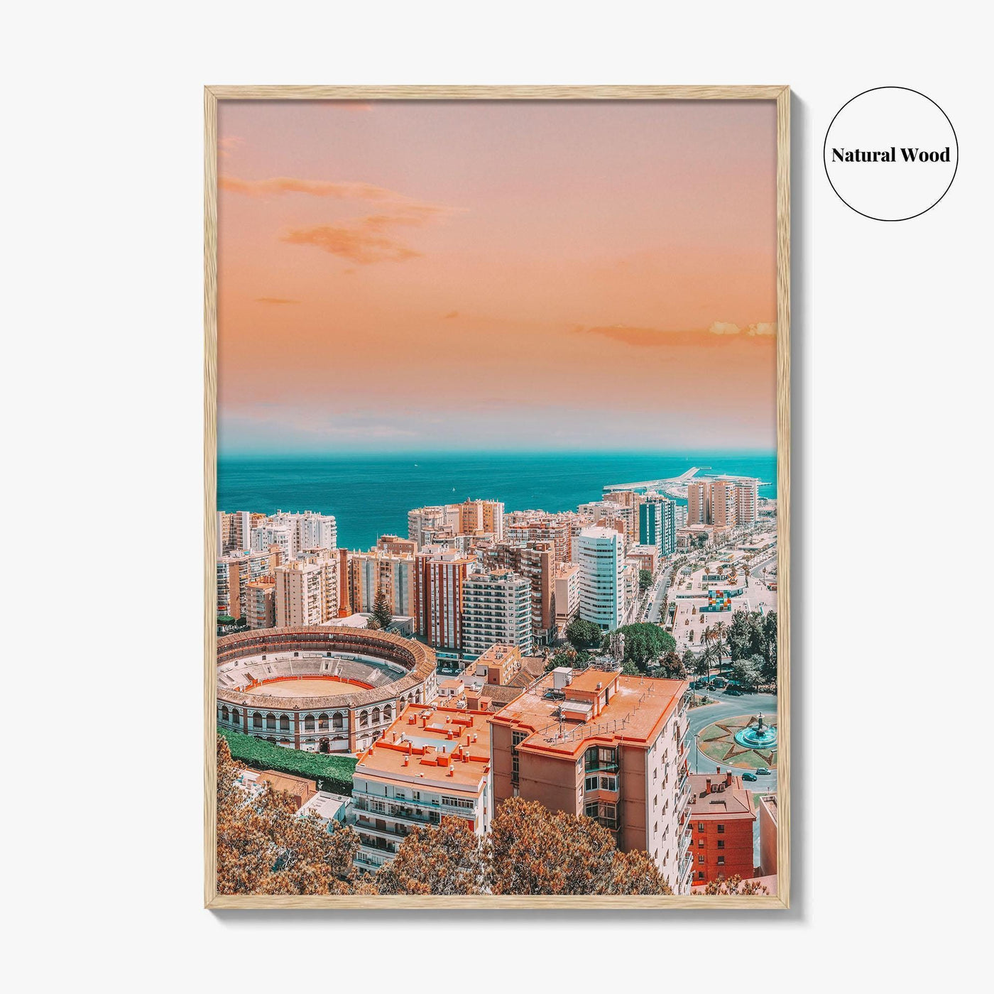 Malaga Fine Art Photo Print, Spain, Andalusia, Costa del Sol, Wall Decor, Poster