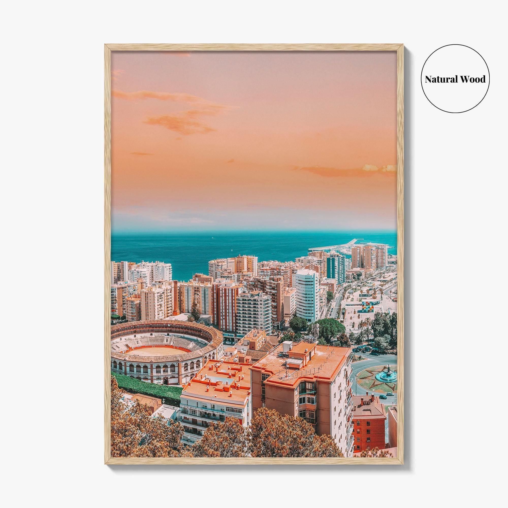 Malaga Fine Art Photo Print, Spain, Andalusia, Costa del Sol, Wall Decor, Poster