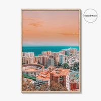 Malaga Fine Art Photo Print, Spain, Andalusia, Costa del Sol, Wall Decor, Poster