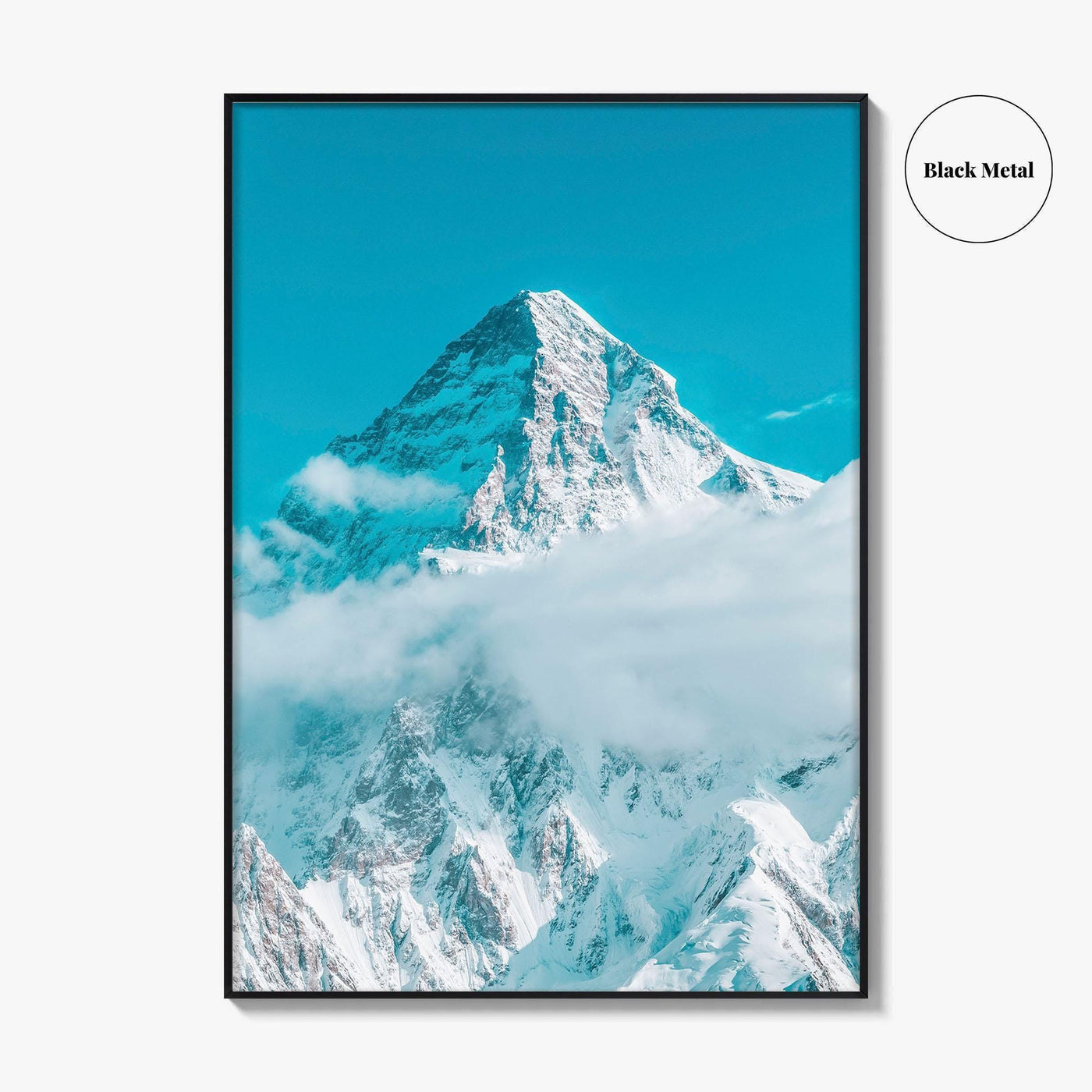 K2 Fine Art Photo Print, Concordia, Karakoram, Gilgit-Baltistan, Pakistan, Panoramic Wall Poster
