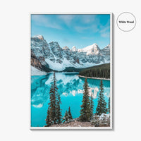 Moraine Lake Fine Art Photo Print, Banff National Park Poster