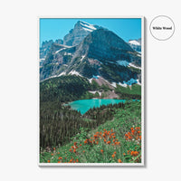 Glacier National Park Fine Art Photo Print, Montana USA, Wall Decor Poster