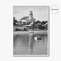Cape Cod Black and White Fine Art Photo Print, Provincetown Massachusetts Poster