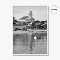Cape Cod Black and White Fine Art Photo Print, Provincetown Massachusetts Poster