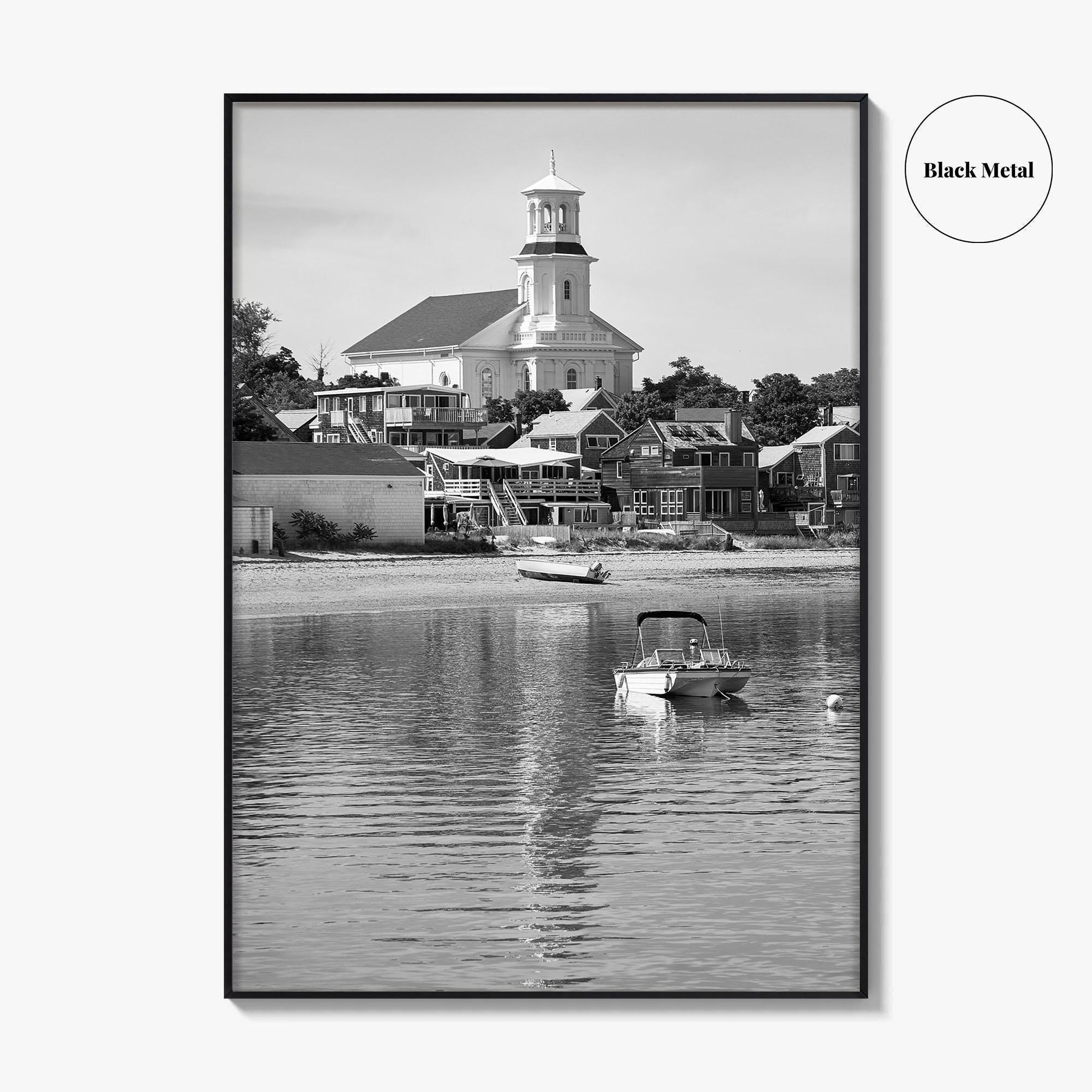 Cape Cod Black and White Fine Art Photo Print, Provincetown Massachusetts Poster