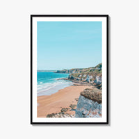 Portrush Fine Art Photo Print, White Rocks Beach, Irish Sea, Northern Ireland Poster, UK