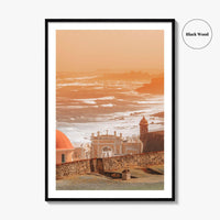 Old San Juan Fine Art Photo Print, Puerto Rico Ocean View Poster