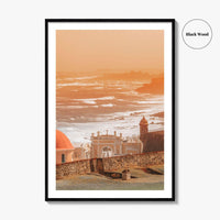Old San Juan Fine Art Photo Print, Puerto Rico Ocean View Poster