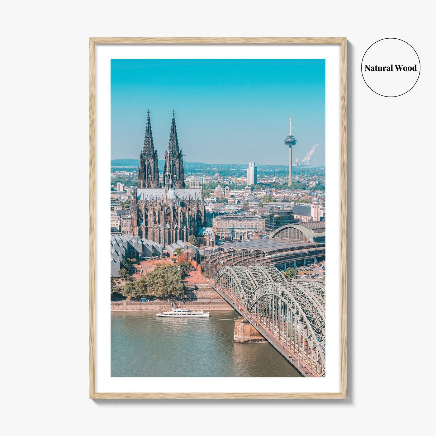 Cologne Skyline Fine Art Photo Print, Köln, North Rhine-Westphalia, Germany Wall Decor