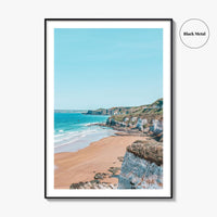 Portrush Fine Art Photo Print, White Rocks Beach, Irish Sea, Northern Ireland Poster, UK