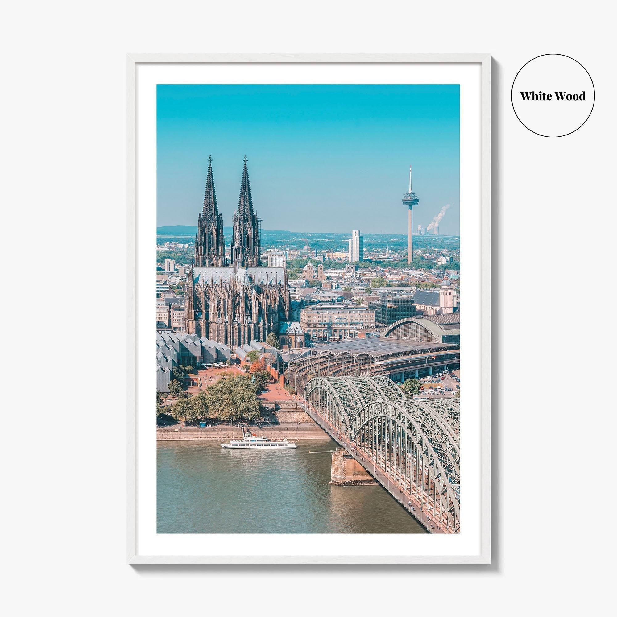 Cologne Skyline Fine Art Photo Print, Köln, North Rhine-Westphalia, Germany Wall Decor
