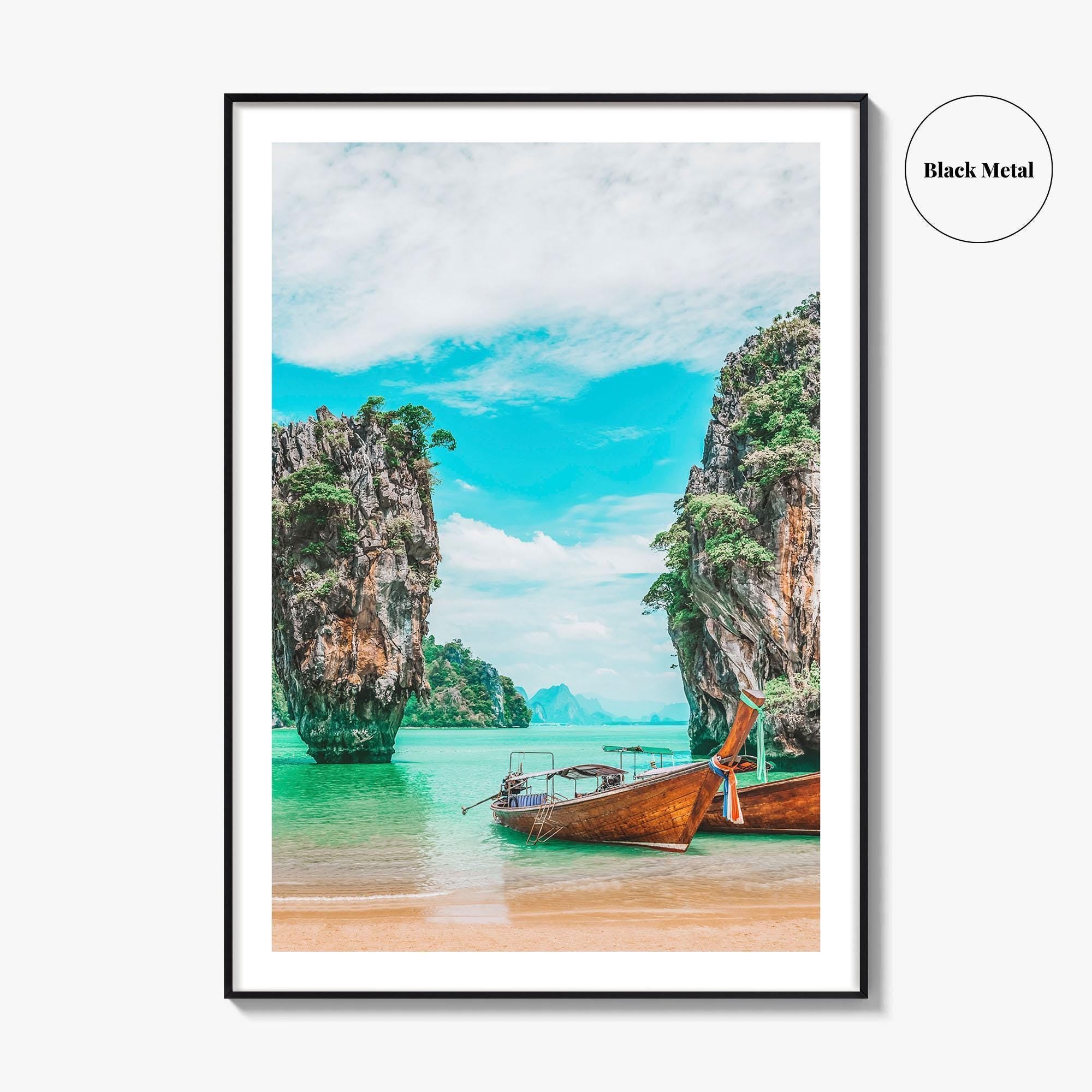 Phuket Fine Art Photo Print, James Bond Island, Phang Nga Bay, Thailand Poster