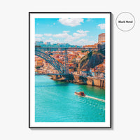 Porto Fine Art Photo Print, Oporto Portugal, Ponte Dom Luis I Bridge, Poster