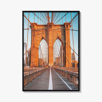 Brooklyn Bridge Fine Art Photo Print, Manhattan, New York City NYC Wall Poster