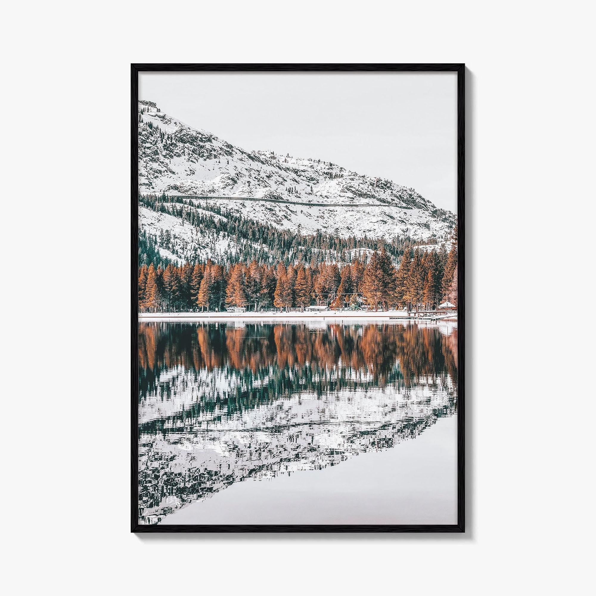 Truckee Fine Art Photo Print, Donner Lake, Tahoe National Forest, California Wall Poster, USA