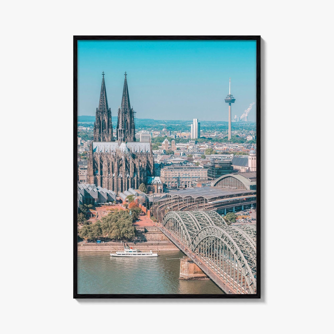 Cologne Skyline Fine Art Photo Print, Köln, North Rhine-Westphalia, Germany Wall Decor