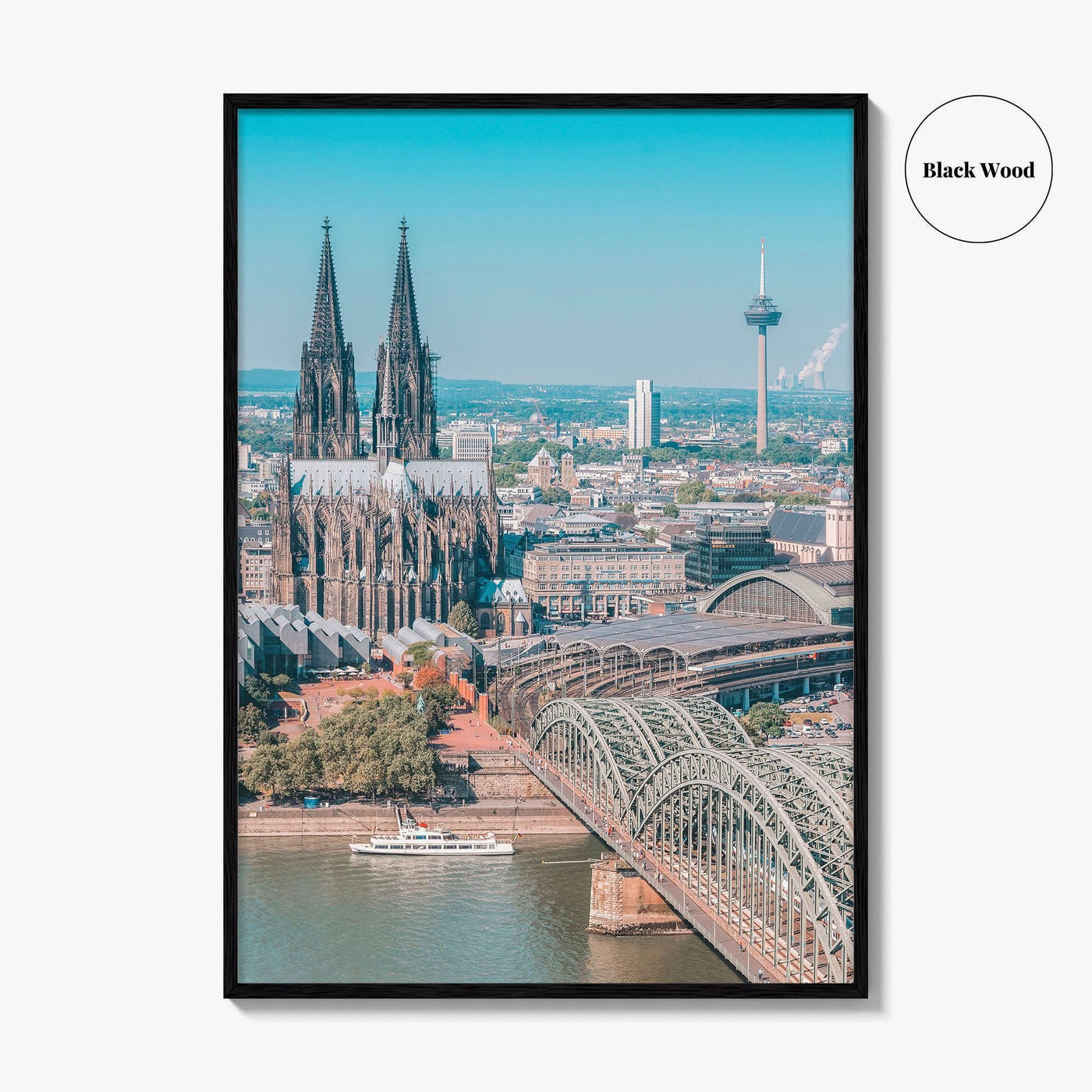 Cologne Skyline Fine Art Photo Print, Köln, North Rhine-Westphalia, Germany Wall Decor