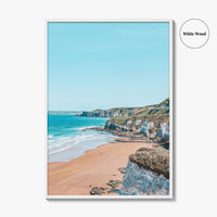 Portrush Fine Art Photo Print, White Rocks Beach, Irish Sea, Northern Ireland Poster, UK