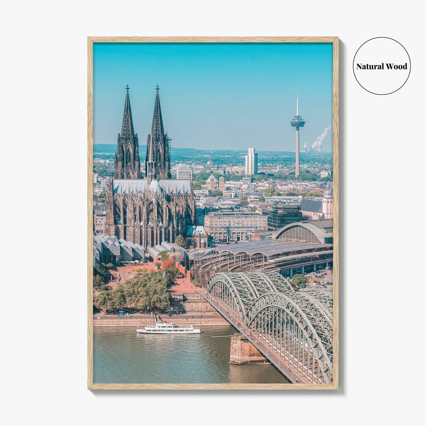 Cologne Skyline Fine Art Photo Print, Köln, North Rhine-Westphalia, Germany Wall Decor