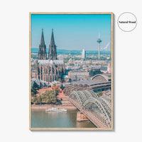 Cologne Skyline Fine Art Photo Print, Köln, North Rhine-Westphalia, Germany Wall Decor