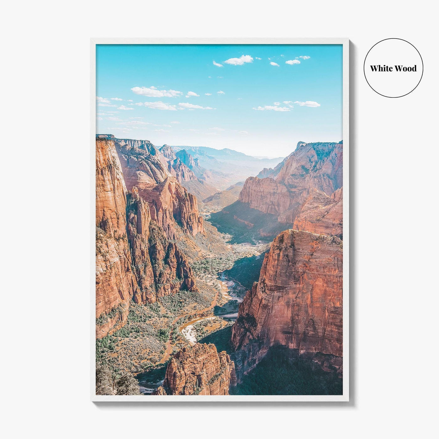 Zion National Park Fine Art Photo Print, Observation Point, Utah, USA, Landscape Poster