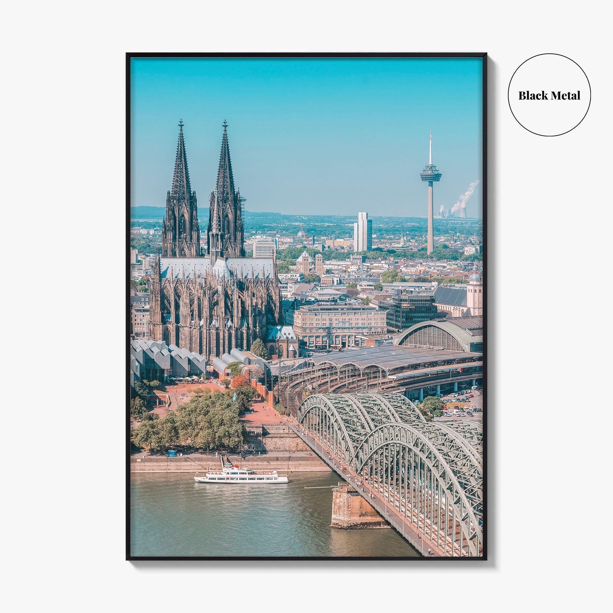 Cologne Skyline Fine Art Photo Print, Köln, North Rhine-Westphalia, Germany Wall Decor