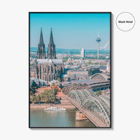 Cologne Skyline Fine Art Photo Print, Köln, North Rhine-Westphalia, Germany Wall Decor