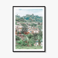 Limbe Fine Art Photo Print, Cameroon Wall Poster, West Africa Village