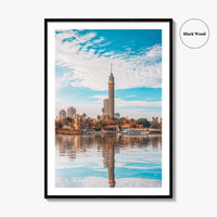 Cairo Fine Art Photo Print, Cairo Tower, Nile River, Gezira, Egypt Wall Poster