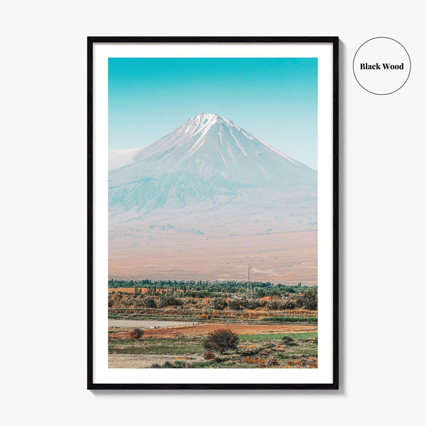 Mount Ararat Armenia Fine Art Photo Print, Yerevan Poster, Mountain Landscape