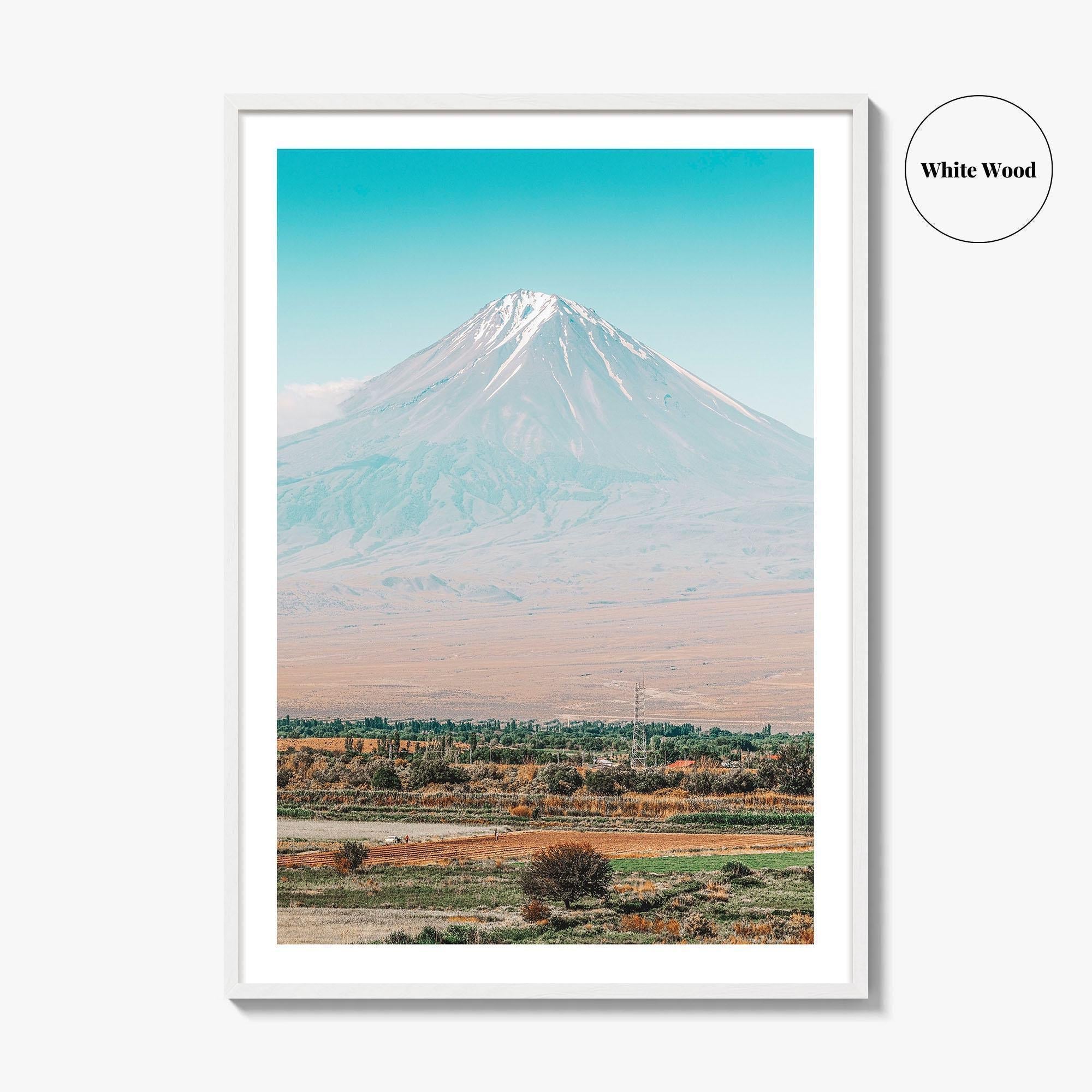 Mount Ararat Armenia Fine Art Photo Print, Yerevan Poster, Mountain Landscape