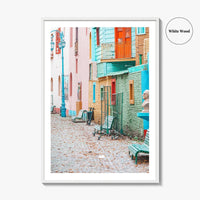 Buenos Aires Fine Art Photo Print, La Boca Caminito, Argentina Poster