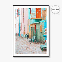 Buenos Aires Fine Art Photo Print, La Boca Caminito, Argentina Poster