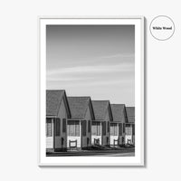 Cape Cod Black and White Fine Art Photo Print, Provincetown, Massachusetts, Wall Poster