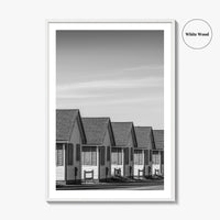 Cape Cod Black and White Fine Art Photo Print, Provincetown, Massachusetts, Wall Poster
