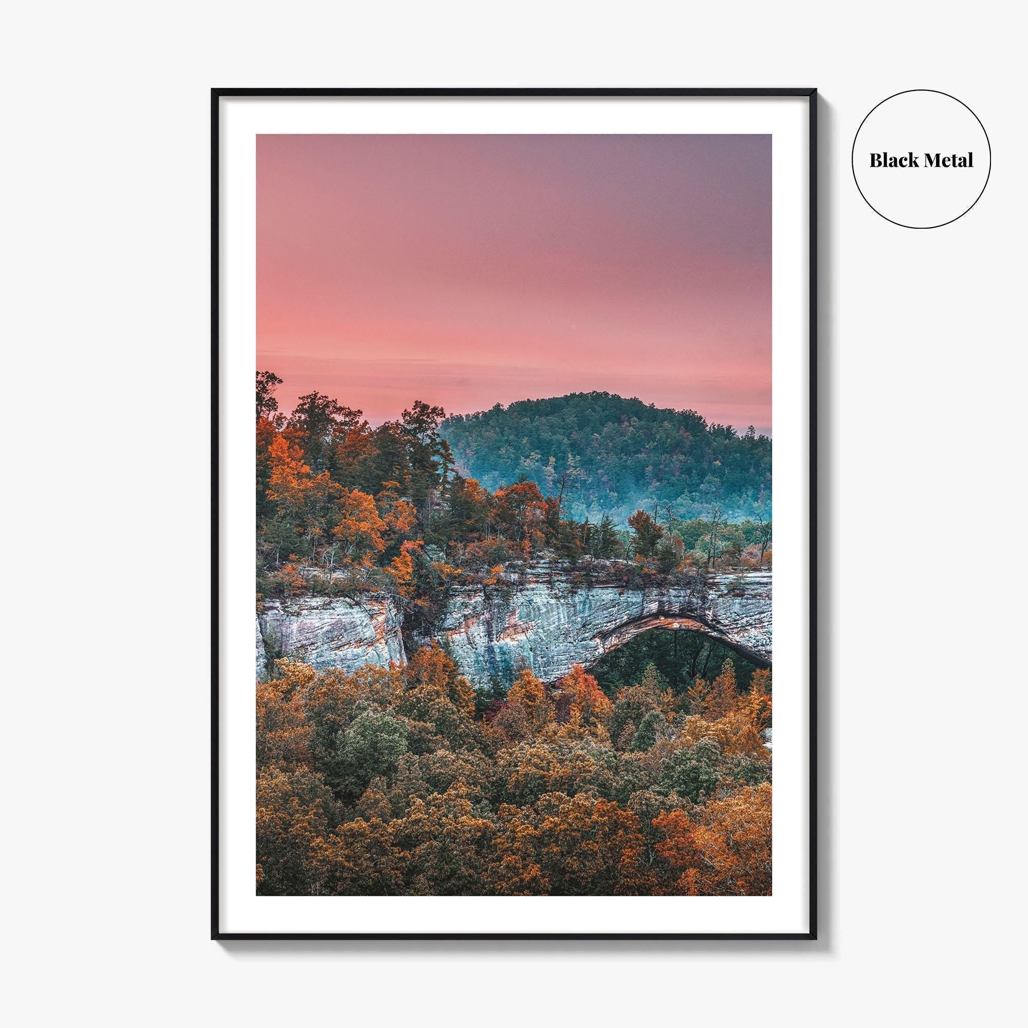 Daniel Boone National Forest Fine Art Photo Print, Natural Arch, Kentucky USA Poster