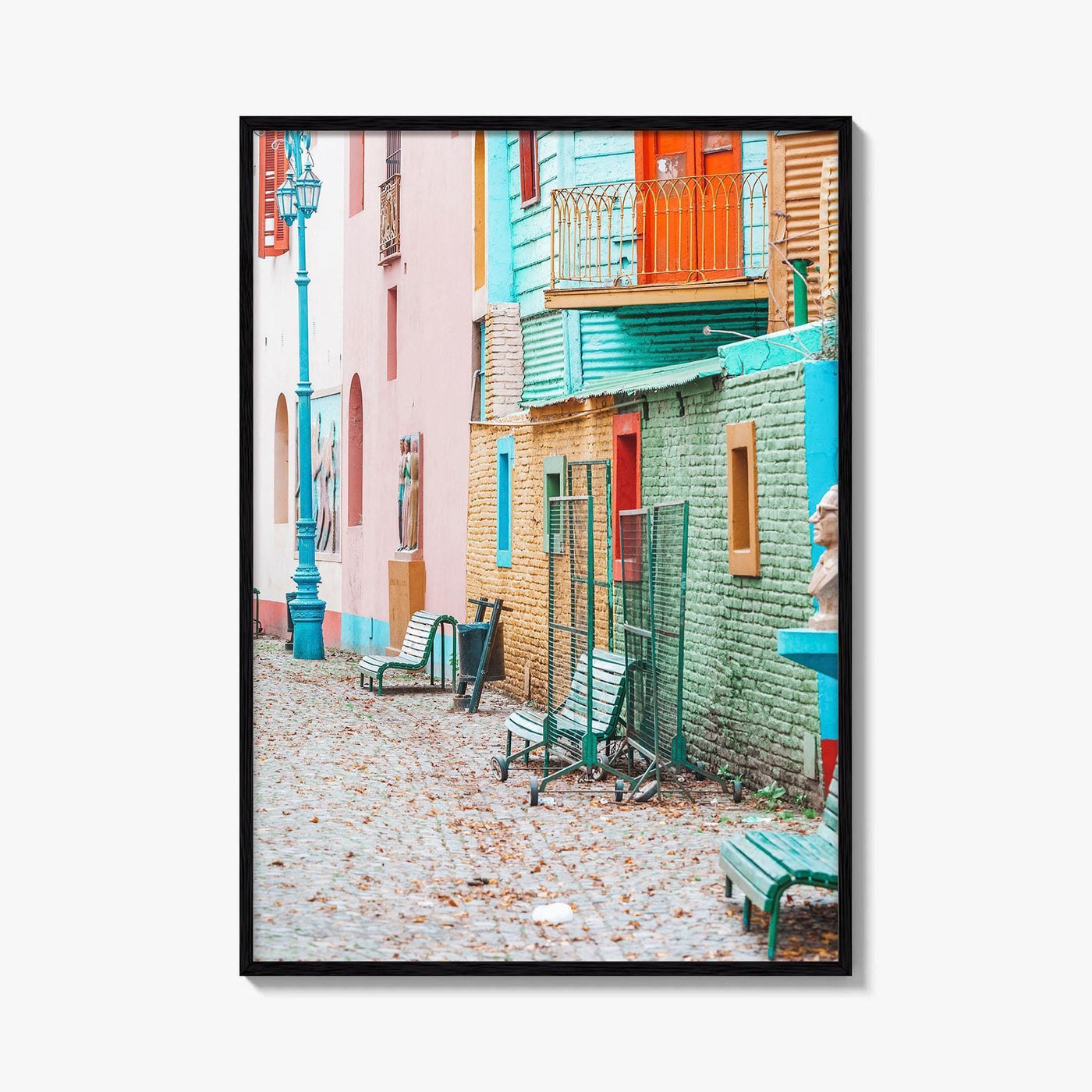 Buenos Aires Fine Art Photo Print, La Boca Caminito, Argentina Poster